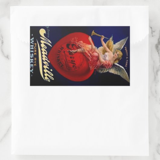 Sticker  Meadville Pure Rye Whiskey Angel (Tas)