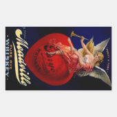Sticker  Meadville Pure Rye Whiskey Angel (Voorkant)