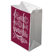 Sticker Medium Cadeauzakje (Voorkant Gekanteld)