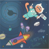 Sticker - Melkweg (Voorkant)