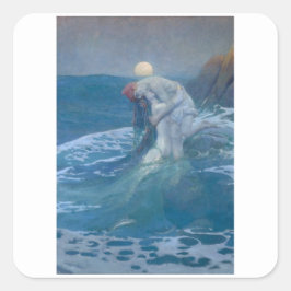 STICKER : MERMAID : HOWARD PYLE