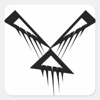 Sticker met attitude.