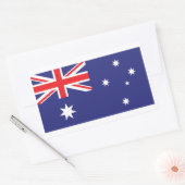 Sticker met Australische nationale vlag (Envelop)