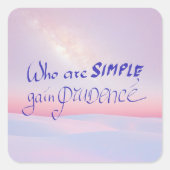 Sticker met bijbelkoers (Voorkant)