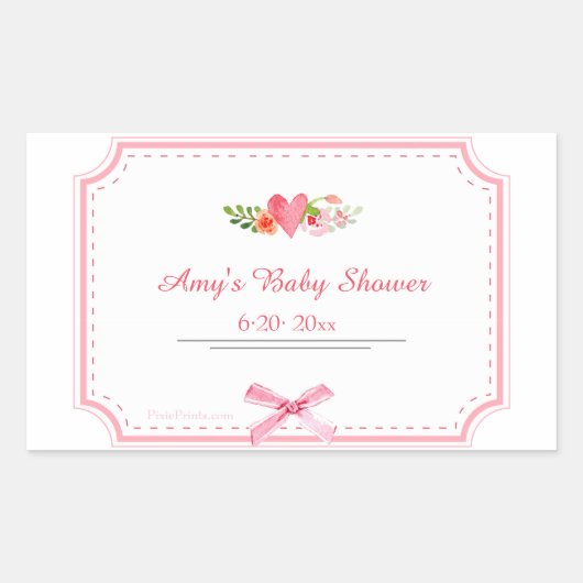 Sticker met boog Sticker (Voorkant)