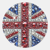 Sticker met Britse kleuren Design (Voorkant)