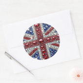 Sticker met Britse kleuren Design (Envelop)