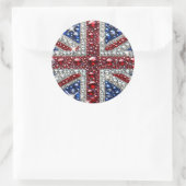 Sticker met Britse kleuren Design (Tas)