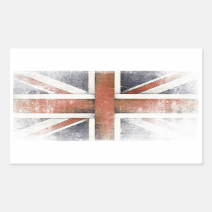 Sticker met Britse vlag