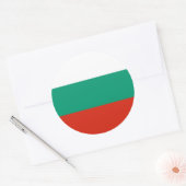Sticker met Bulgaarse vlag (Envelop)