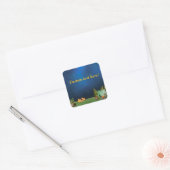 Sticker met campingthema (Envelop)