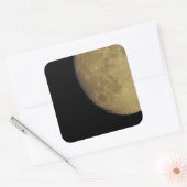 Sticker met close-up Moon (Envelop)