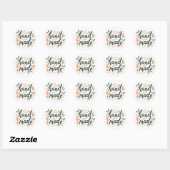 Sticker "met de hand gemaakt" (Vel)