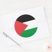 Sticker met de Palestijnse vlag (Envelop)