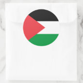 Sticker met de Palestijnse vlag (Tas)
