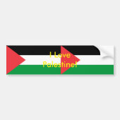 Sticker met de Palestijnse vlag (Voorkant)