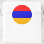 Sticker met de vlag van Armenië (Tas)