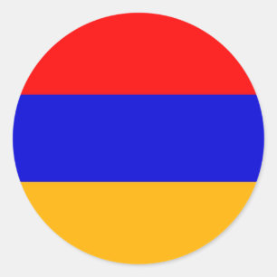 Sticker met de vlag van Armenië