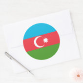 Sticker met de vlag van Azerbeidzjan (Envelop)
