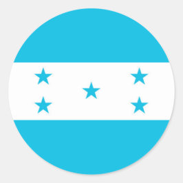 Sticker met de vlag van Honduras