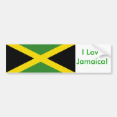 Sticker met de vlag van Jamaica (Voorkant)