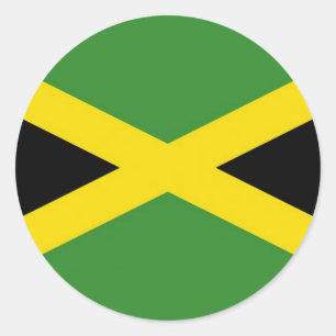 Sticker met de vlag van Jamaica