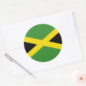 Sticker met de vlag van Jamaica (Envelop)