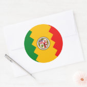 Sticker met de vlag van Los Angeles, Californië (Envelop)