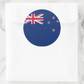 Sticker met de vlag van Nieuw-Zeeland (Tas)
