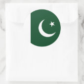 Sticker met de vlag van Pakistan (Tas)