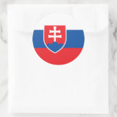 Sticker met de vlag van Slowakije (Tas)