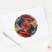 Sticker met Duitse kleuren Design (Envelop)