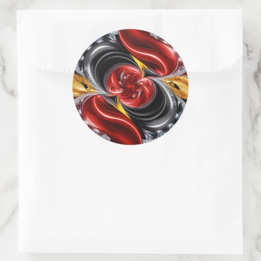 Sticker met Duitse kleuren Design (Tas)