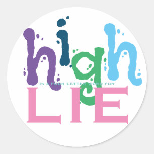 sticker met een boodschap voor de veiligheid