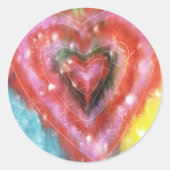 Sticker met een heerlijk hart (Voorkant)