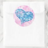 Sticker met een heerlijk hart (Tas)