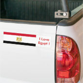 Sticker met Egyptische vlag (Op Truck)