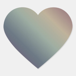 Sticker met gedempte regenbooggradiënt