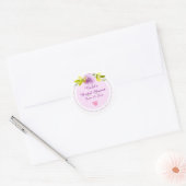 Sticker met geschulpte rand (Envelop)