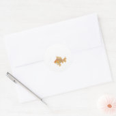 Sticker met Goldfish Illustratie (Envelop)