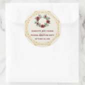 Sticker met gouden Lijst (Tas)