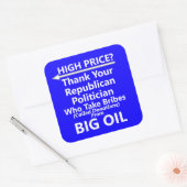 Sticker met grote oliepomp (Envelop)