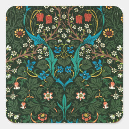 STICKER MET HET ONTWERP VAN WILLIAM MORRIS "TULIPS