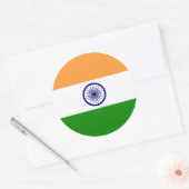 Sticker met Indiase vlag (Envelop)