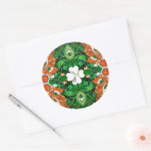Sticker met Ireland Colors Design (Envelop)