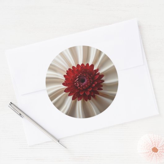 Sticker met Japanase Kleuren Ontwerp (Envelop)