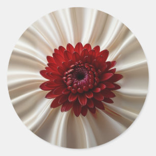 Sticker met Japanase Kleuren Ontwerp