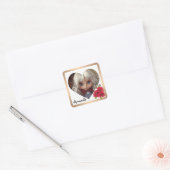 Sticker met jouw foto (Envelop)