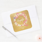 Sticker met kerstmis (Envelop)