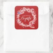 Sticker met kerstmis (Tas)